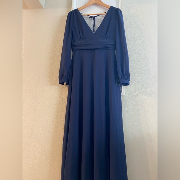 Lulu’s Love You So Long Sleeve Maxi Dress Size Small - Picture 5 of 15